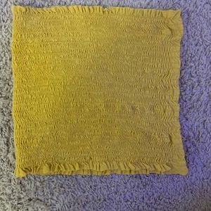 Women’s Yellow Tube Top